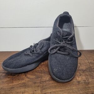allbirds Shoes Women's sz 8 Black Wool Runners Athletic Sneakers
